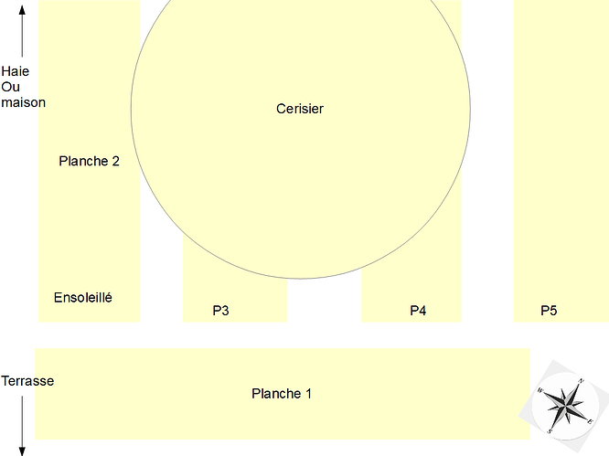 Disposition Potager